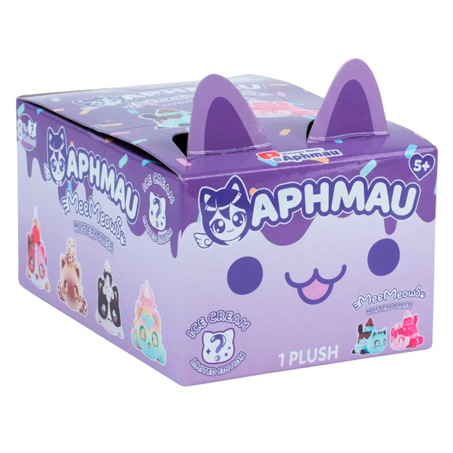 М'які тварини - ​М'яка іграшка-сюрприз Aphmau Ice Cream S2 (6027IC)