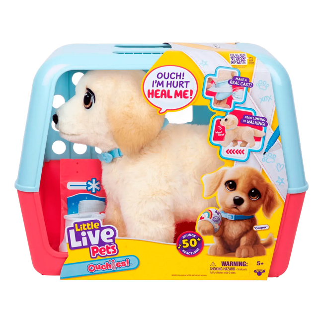 Мягкие животные - Игровой набор Little Live Pets Лабрадор Ой, болит (26679)