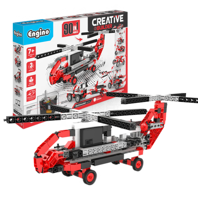 Блочные конструкторы - Конструктор Engino Creative Builder 90 в 1 (9030)