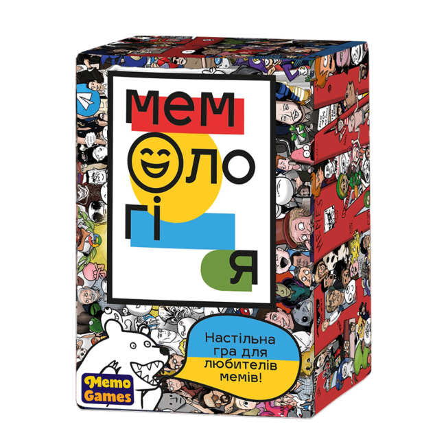 Настольные игры - Настольная игра Memo Games Мемология (4820267510021)