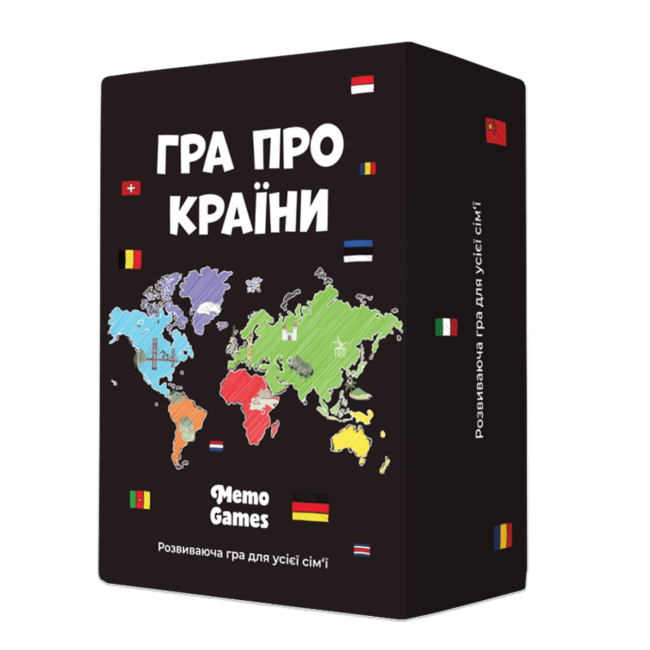 Настольные игры - Настольная игра Memo Games Игра о Странах (4820267510038)