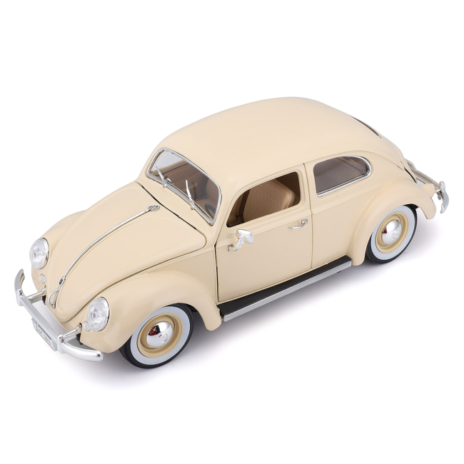 Автомоделі - Автомодель Bburago Volkswagen Kafer Beetle 1955 бежевий (18-12029 CM)