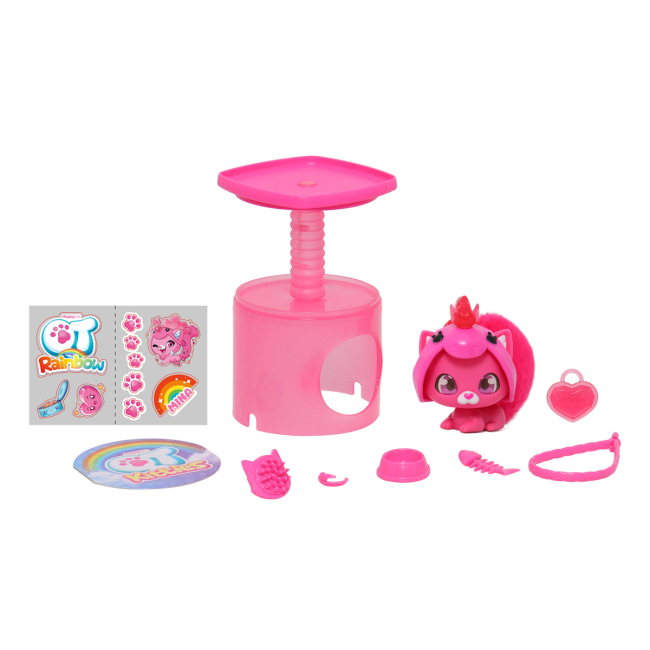 Фігурки тварин - Фігурка QT Kitties S2 Кошеня Міна (450006-3)