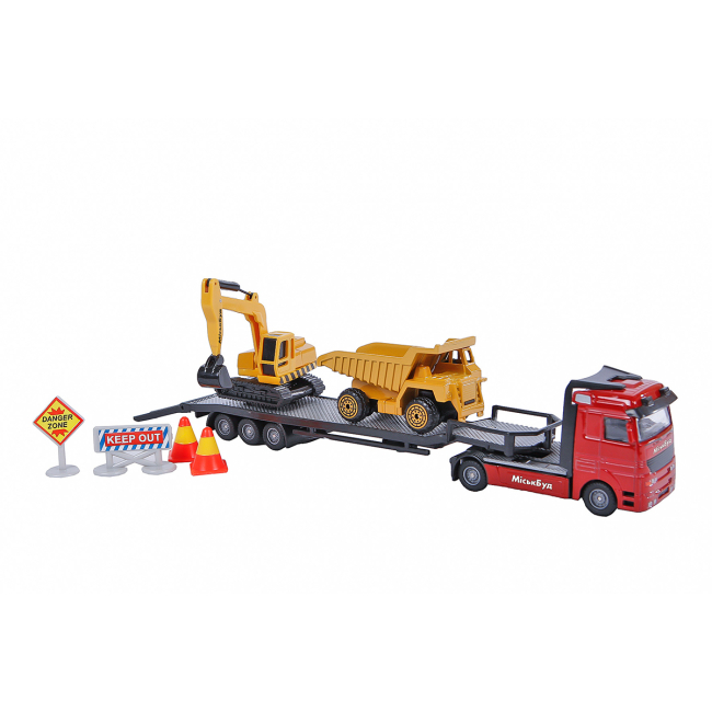 Транспорт и спецтехника - Игровой набор TechnoDrive Автоперевозчик (541757.270)