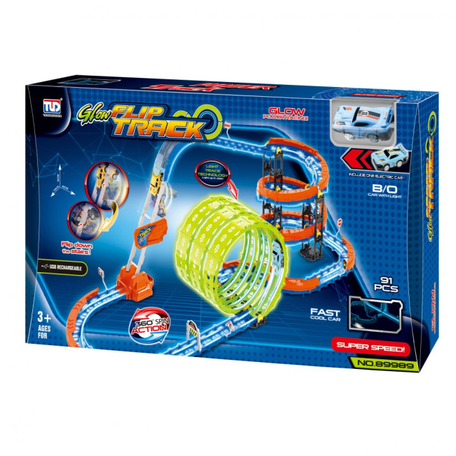 Автотреки - Трек Maya Toys Яркие гонки (89989)