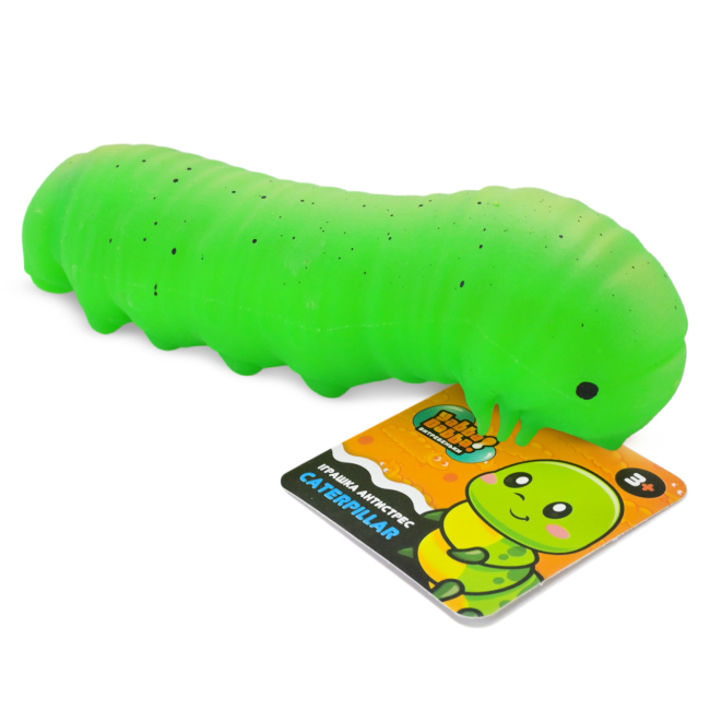 Антистресс игрушки - Игрушка-антистресс YabbaDabba Червь зеленый (YD2527/2)