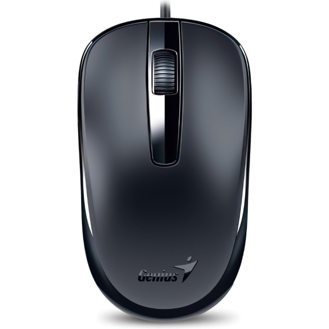Клавіатура і миші - Мишка Genius DX-120 USB-A чорна (31010105100)