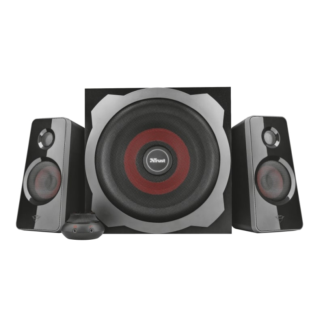 Колонки - Акустическая система Trust 2.1 GXT 38 Tytan ultimate bass speaker set black (19023_TRUST)