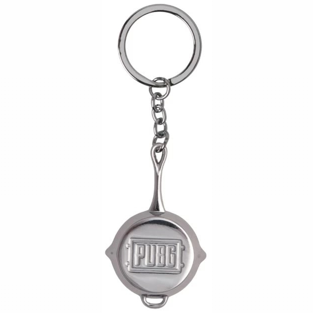 Брелоки - Брелок Jinx PUBG Frying pan keychain N/A Chrome (JINX-8906)