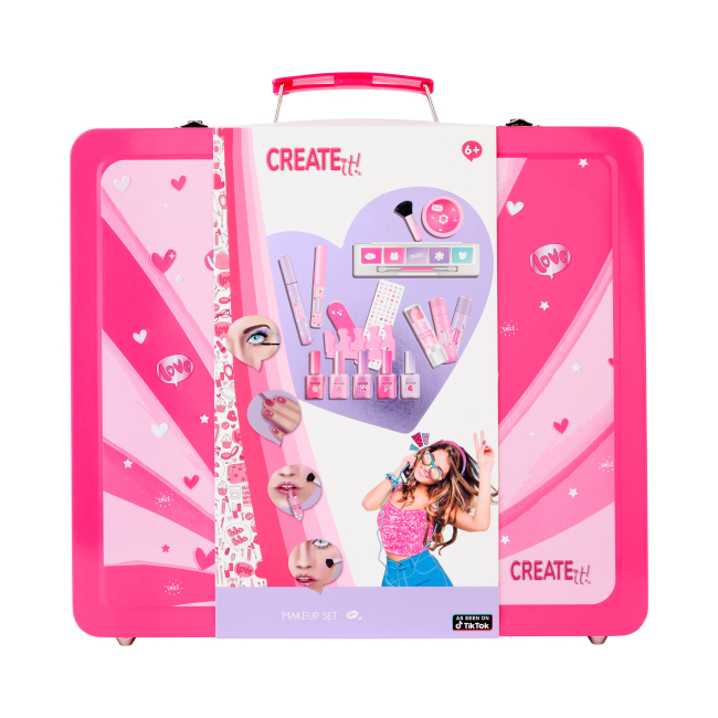 Косметика - Набір косметики Create It! Неон Глітер у кейсі (884512)