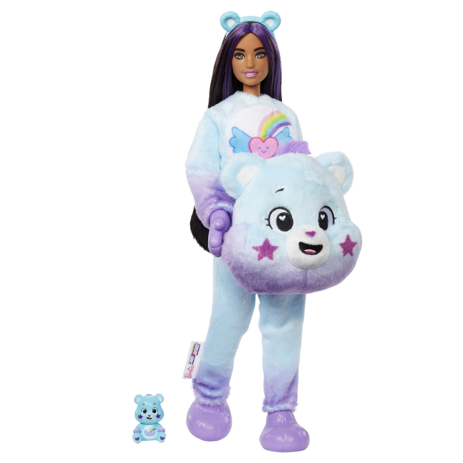 Ляльки - Лялька Barbie Cutie Reveal Care bears Нова хвиля Ведмедик Мрійник (JFV61)