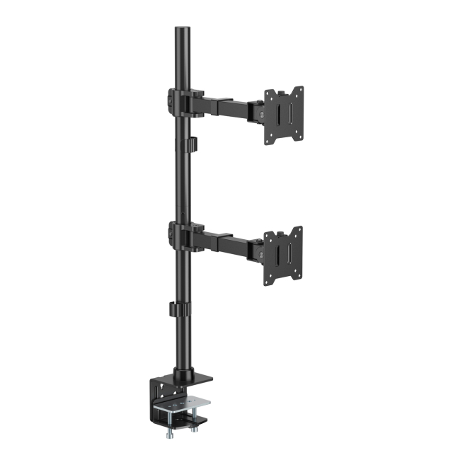 Мебель для геймеров - Настольное крепление для двух мониторов OfficePro 17-49'' 2-20 kg Black (MA122B)