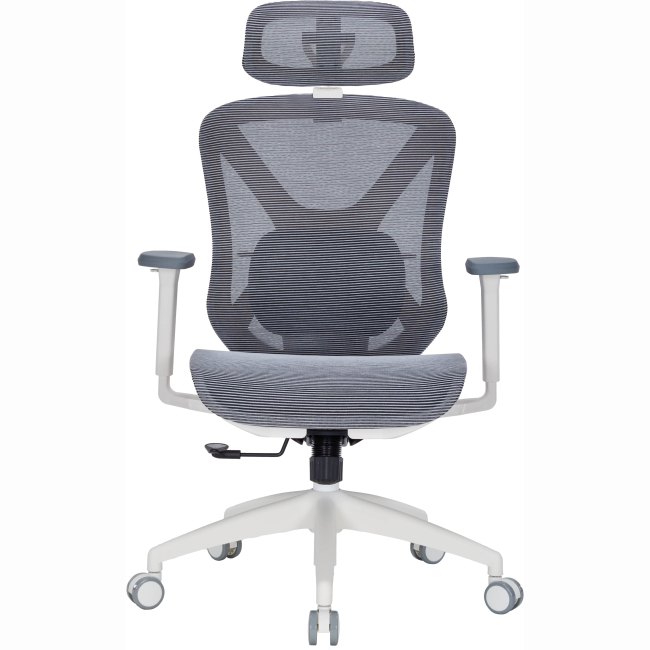 Мебель для геймеров - Кресло офисное OfficePro Atlas White/Dark Gray (OC630-W-DG-DG)