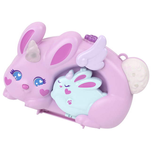 Куклы - ​Набор Polly Pocket Удивительный мир Сумочка веселый кролик (GKJ63/JFT88)