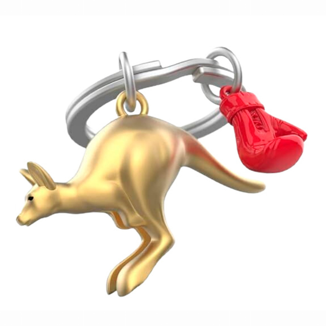 Брелоки - Брелок Metalmorphose Kangaroo with boxing glove (8000021004153)
