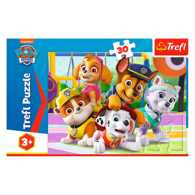 Пазлы - Пазл Trefl Paw Patrol Щенячий патруль всегда вовремя 30 элементов (18286)