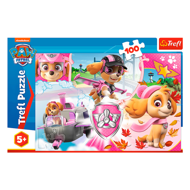 Пазли - Пазл Trefl Paw Patrol Скай в дії 100 елементів (16368)