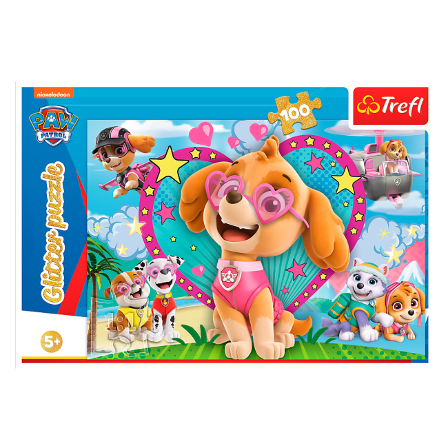 Пазли - Пазл Trefl Paw Patrol Скай у сяйві 100 елементів (14818)