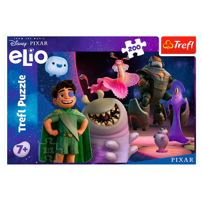 Пазли - Пазл Trefl Disney Еліо у далекій галактиці 200 елементів (13332)