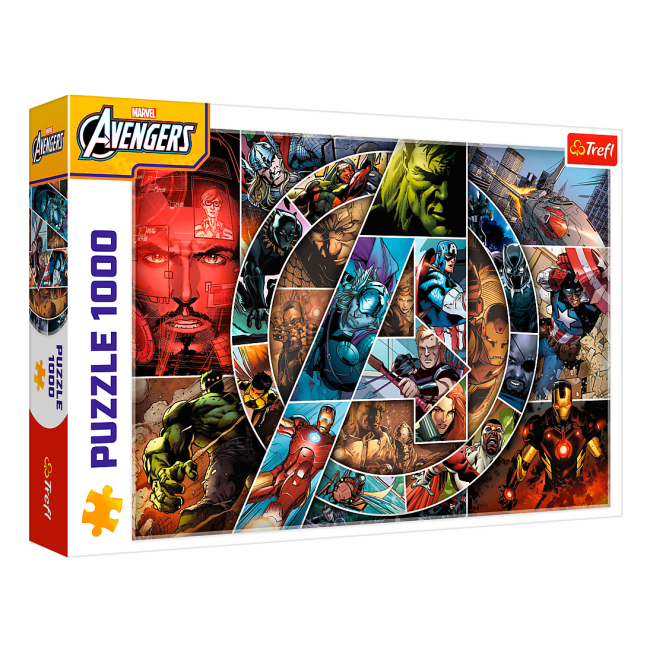 Пазли - Пазл Trefl Marvel Heroes Месники 1000 елементів (10934)