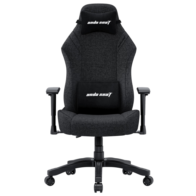 Мебель для геймеров - Кресло игровое Anda Seat Luna Size L Dark Grey fabric (AD18-44-GB-F)