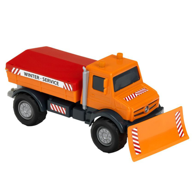 Транспорт і спецтехніка - ​Автомодель Klein Снігоочисний автомобіль Unimog (3801)