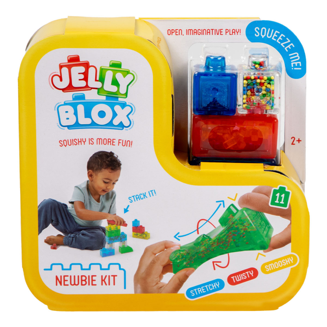 Антистресс игрушки - Сенсорный конструктор Jelly blox Стартовый набор (931691)