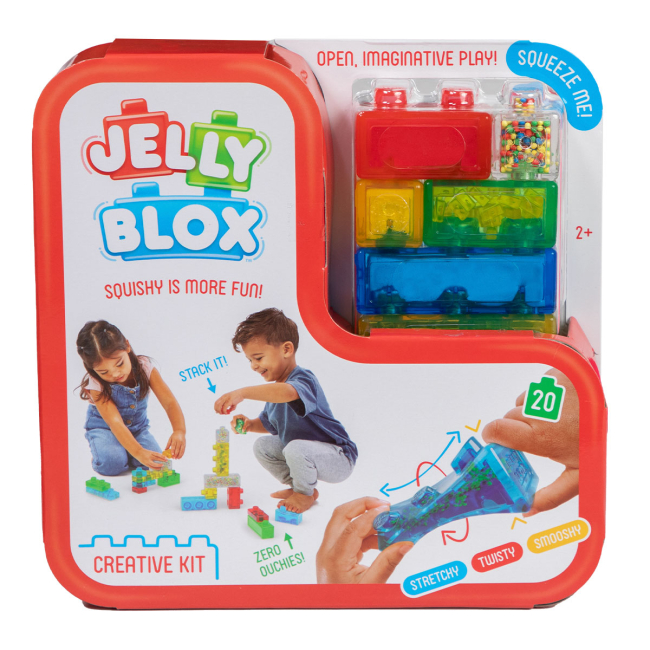 Антистресс игрушки - Сенсорный конструктор Jelly blox Набор креатива (931692)