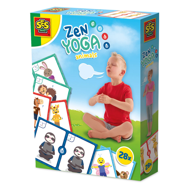 Обучающие игрушки - Игровой набор Ses Creative Дзен Йога с животными (02407S)