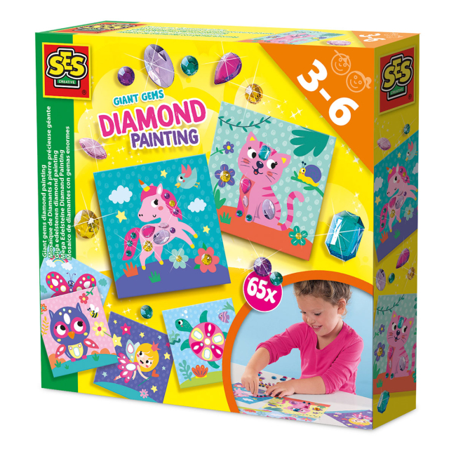 Товары для рисования - Набор для творчества Ses Creative Гигантские кристаллы (14027S)