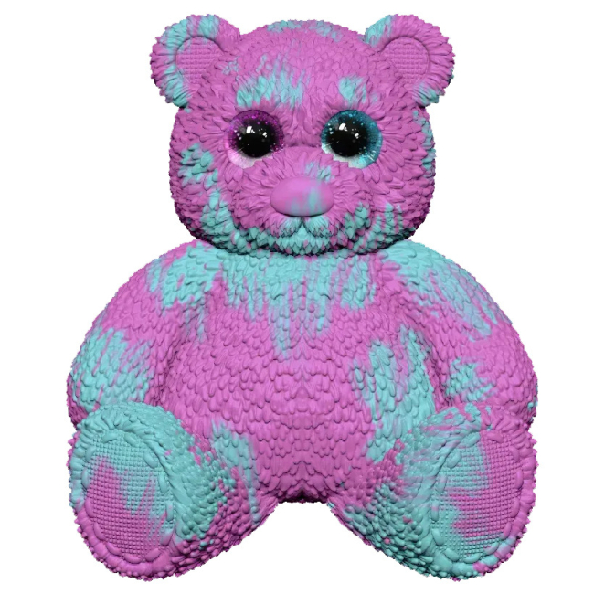 Мягкие животные - Мягкая игрушка BTF SoftT Deluxe Мишка Маршмелоу розово-мятный 28 см (93738/1)