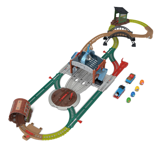 Железные дороги и поезда - ​Игровой набор Thomas and Friends Приключения с бочками (JDF26)