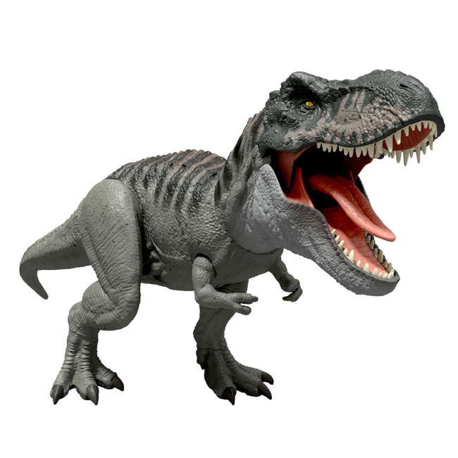 Фигурки животных - ​ Интерактивная фигурка Jurassic World Мир Юрского периода Невероятная атака Ти-Рекса (JCH02)