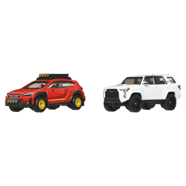 Автомоделі - Набір автомоделей Hot Wheels Car culture Subaru Crostrek і 2018 Toyota 4Runner (HBL96/JBK98)