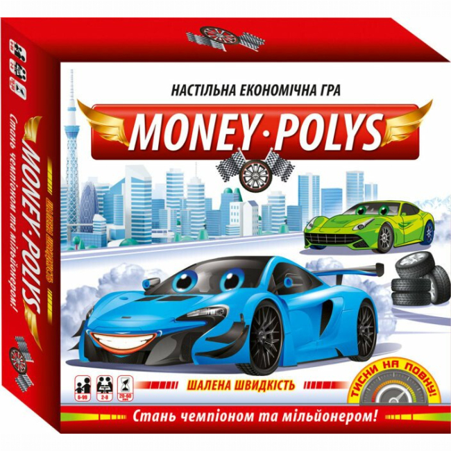 Настільні ігри - Настільна гра Ranok Money polys Шалена швидкість (30000004У)