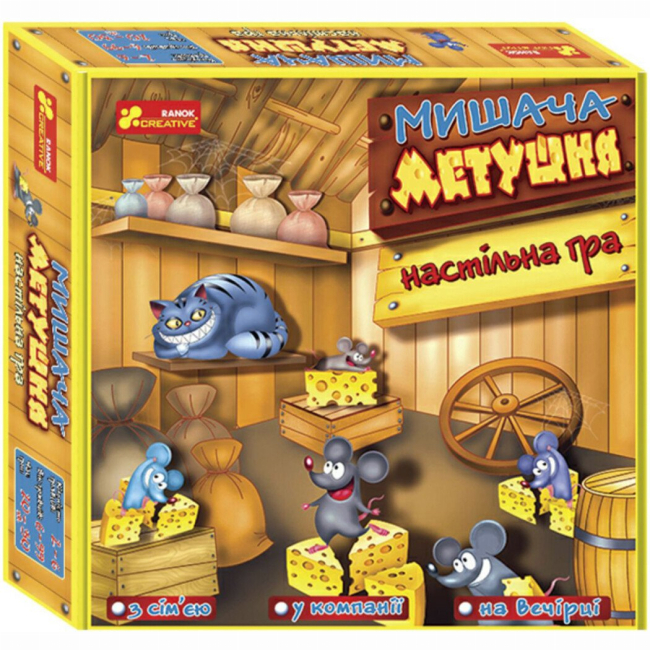 Настольные игры - Настольная игра Ranok Мышиная суматоха (10109141У)