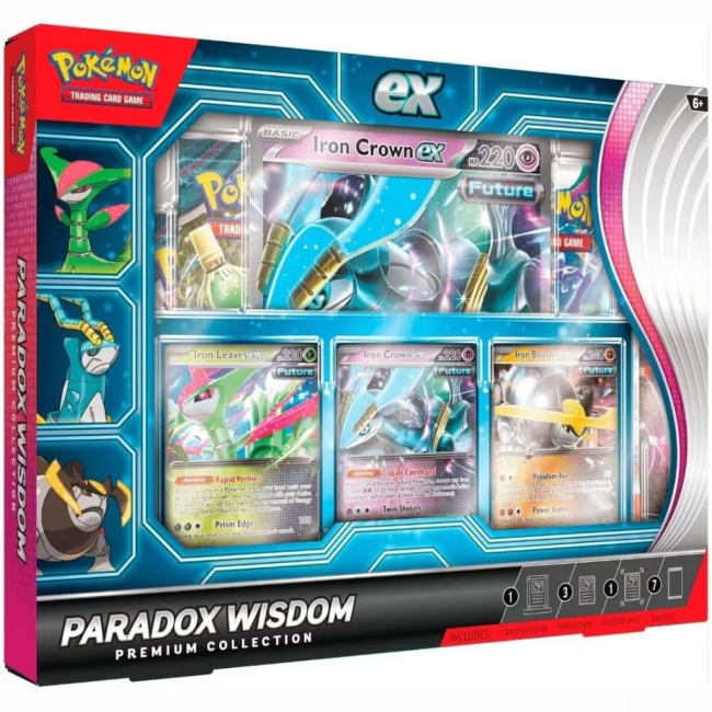 Настольные игры - ​Настольная игра Pokemon Paradox Wisdom Premium Collection (820650412073)