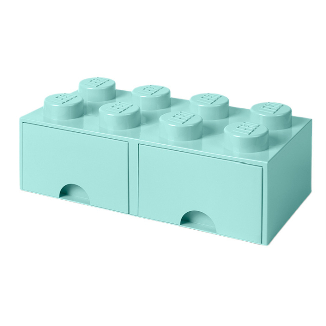 Бокси для іграшок - Висувний ящик для зберігання LEGO Lifestyle Цеглинка 8 світло-блакитний (40061742)