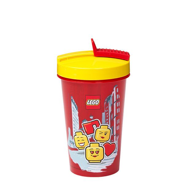 Чашки, стаканы - Стакан с трубочкой LEGO Lifestyle Iconic girl (40441725)