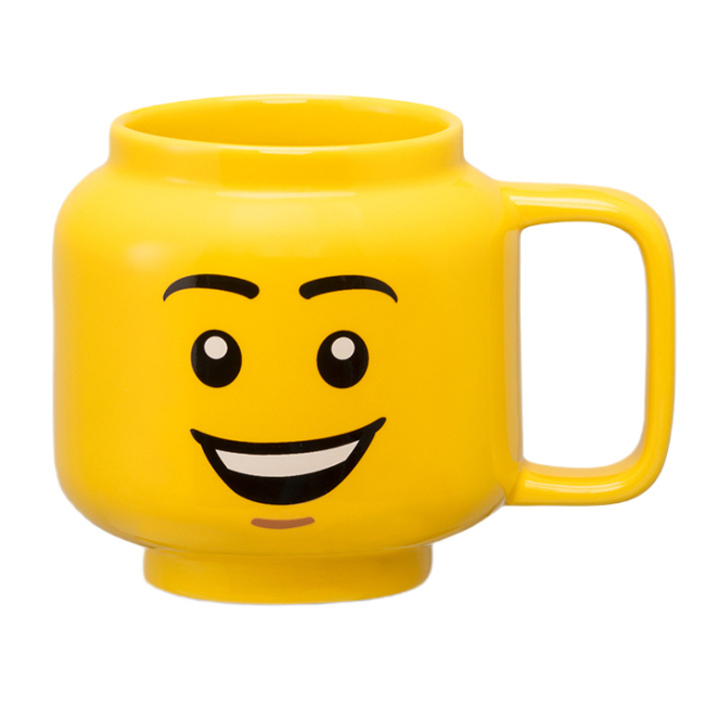 Чашки, склянки - ​Керамічна чашка LEGO Lifestyle Happy Boy 255 мл (40460806)