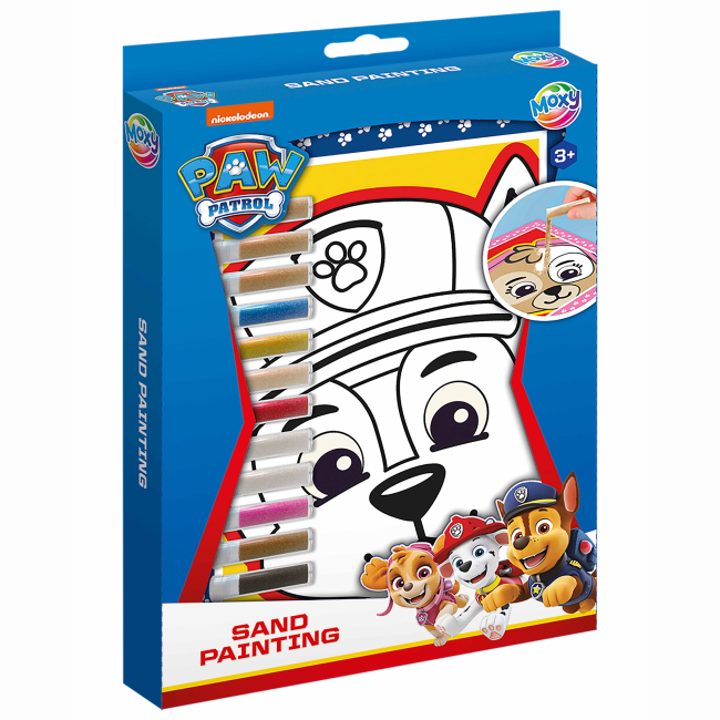 Товари для малювання - Набір для розпису кольоровим піском Moxy Paw Patrol (723276)