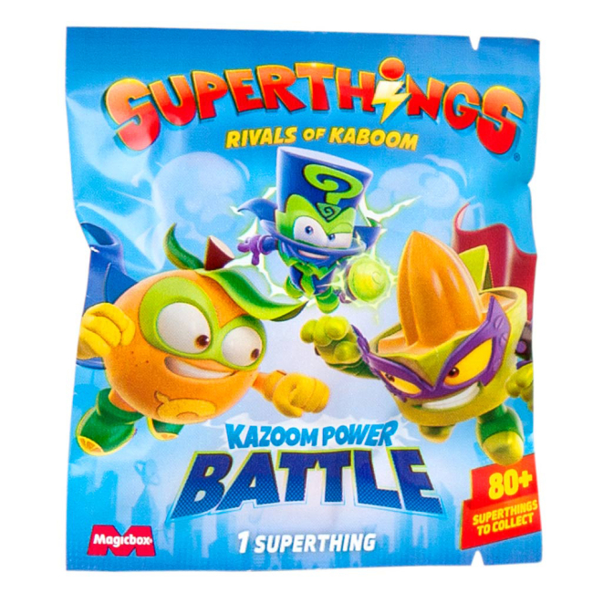 Фігурки персонажів - Фігурка-сюрприз SuperThings Kazoom Power Батл (PST15D162IN00)