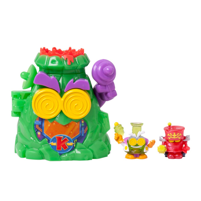 Фигурки персонажей - Игровой набор SuperThings Kazoom Power Скрытая база Профессора К (PSTSP112IN250)