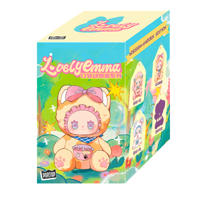 Персонажи мультфильмов - Мягкая игрушка Pop Top Lucky Emma Милые зверушки (MJ-000081)