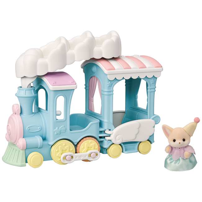 Фигурки животных - Игровой набор Sylvanian Families Радужный поезд с лисичкой (5702)
