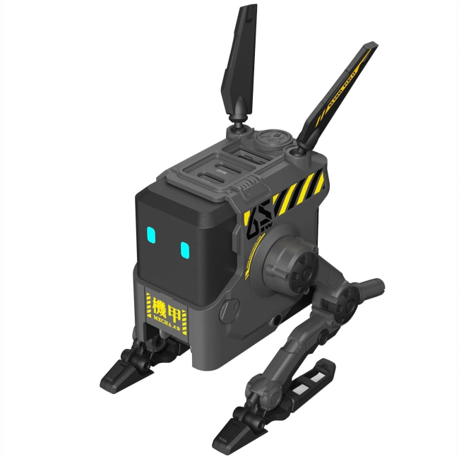 Павербанки - Зарядное устройство GravaStar Alpha65 65Вт 2XUSB-C/USB-A серый (GRAVASTARA65_GRY_EUK)
