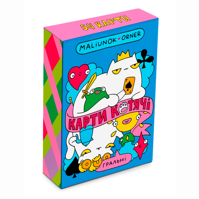 Настольные игры - Игральные карты Orner Maliunok Кошачьи (orner-2765)