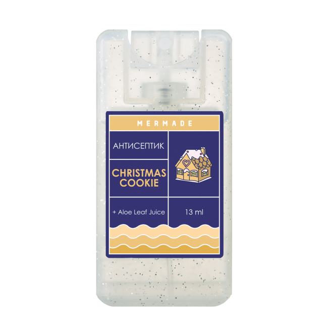 Антисептики и маски - Лимитированный антисептик для рук Mermade Christmas Cookie 13 мл (MRLC001)