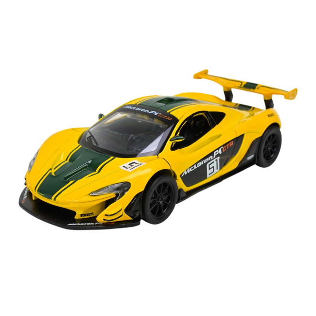 Автомоделі - Автомодель Автопром Mclaren P1 GTR жовта (68444(YR)/1)