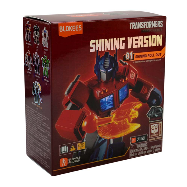 Конструктори з унікальними деталями - Конструктор Blokees Transformers Shining Roll Out сюрприз (71121)